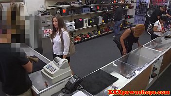 Preview 1 of Dani Denial Webcam - Dicksucking pawner babe screwed from behind