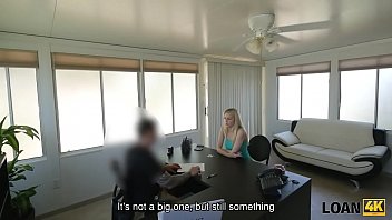 Preview 1 of Image Sex Sunny Leone - LOAN4K. Blue-eyed chick needs money so is ready for everything