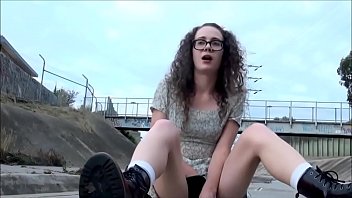 Preview 1 of Nika Noir Johnny Sins - Naughty Teen Masturbating In Public