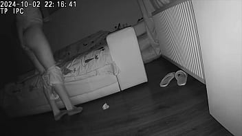 Preview 4 of Allie Cat - Personal video in which a friend fucks  wife in the ass while her husband is resting in the next room.Risky sex