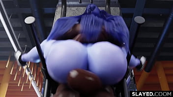 Preview 3 of Sixy Vadeos - Entrenamiento con Widowmaker [Overwatch Hentai 3D]