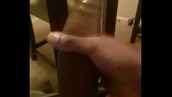 Preview 3 of Solo Small Shaved - Stroking black dick athlete body big black cock