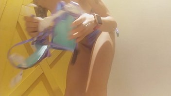 Preview 4 of Xxx Video 2018 Dog - HIDDEN CAMERA! hot fitting room _)