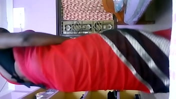 Preview 1 of Rajasthani Aunty Six Video - Deepika bhabhi in red hot saree shaking ass in her home