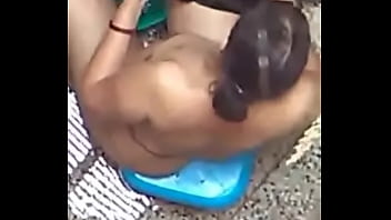 Preview 2 of Dwrod - Indian Bathing outdoor nude
