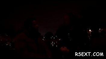 Preview 2 of Caona Sex - Sexy with big fake titties gives a steaming sexy blowjob