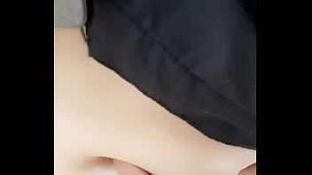 Preview 4 of Shop Xpawn - Playing with her belly button in the Park part 1