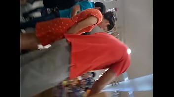 Preview 1 of Big Tits Big C0ck - Upskirt in Vietnamese bookstore - 6