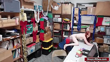 Preview 3 of Very Strict Hogtie - LP officer fucks shoplifters tight pussy