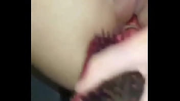 Preview 1 of Kinnar Ki Sexy Picture - Hairbrush Masturbation