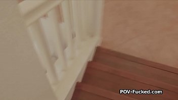 Preview 1 of Sanilival Hindhi Sexx - Titty teens licks ass and sucks cock POV style