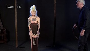 Preview 2 of Son Spy His Mom Sleeping - Slave fucked up,  presented with whip and nails