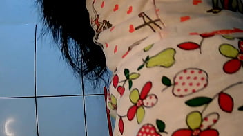 Preview 1 of 9 Xxxvideohd - young maid fucks her husband&#039_s brother standing in the bathroom