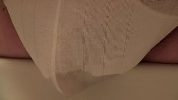Preview 3 of Nepali Desi Bf - peeing in white underpans over sink