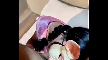 Preview 2 of Sex Video Downlond In 3gp - Unmasking blue eyes in first porn