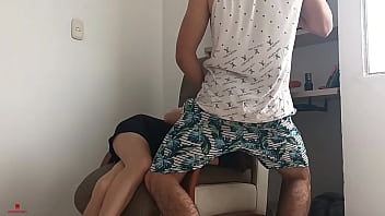 Preview 1 of Homosexuality Vedio Clips - Mi linda hermanastra se atasca en el armario y yo me la cojo duro y me corro por dentro