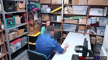 Preview 1 of Rep In Bus - Young European thief with a big ass busted by security