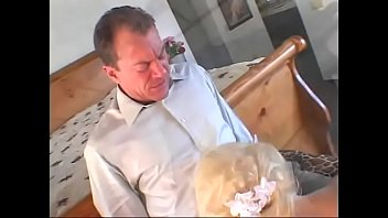 Preview 2 of Mom Get Anal From Sin - elegant busty blonde sucks cock then spreads her legs for deep anal fuck