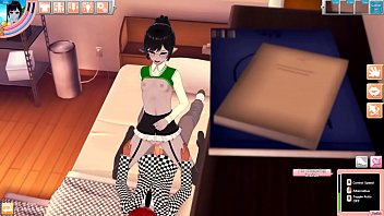 Preview 4 of Complete Teen Handjob Movies - 3D Hentai - Koikatu - Pale Burnette