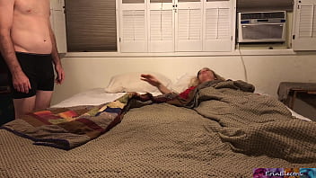 Preview 1 of Russian Youbg Anal - Stepmom shares bed with stepson - Erin Electra