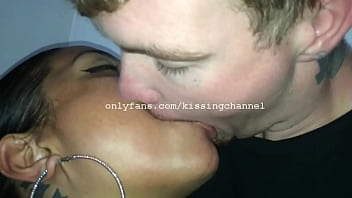 Preview 4 of Zarha Beurette De France - Danny and Nikki Kissing Video 3