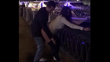 Preview 2 of Girl Genitals Male - shimla  girl sex on the road with boyfriend recording by his friend.
