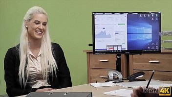 Preview 2 of Drug Teen Sleeping Creampie - LOAN4K. Blonde beauty pays with sex for the future of her business