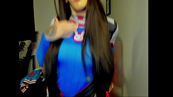 Preview 1 of Teen Marvel Daisy - D.Va Cosplay Goddess Rewards Your Good Behavior