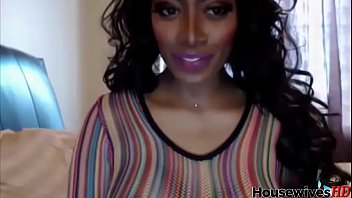 Preview 1 of Pucked Shok - Cutie ebony with a filthy pierced tongue