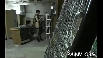 Preview 2 of Son Blackmail Amber Lynn Bach - Doxy that craves pain gets completely tied up and t.