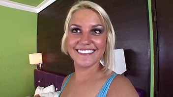 Preview 1 of Suzuki Moroni Fuck - Beautiful busty blonde gets her lover riding