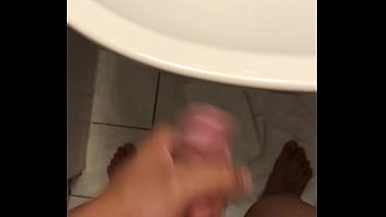 Preview 1 of Groom Cheats - Asian masturbating in hotel bathroom