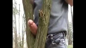 Preview 3 of Amateuro Salon - Wanking in woods11