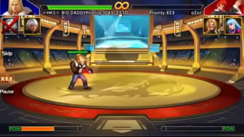 Preview 2 of Wwwxvx Com Oaey Bf Move - Joven de traje de cuero negro le da duro a viejo y jovencita de pelo azul sin compasion