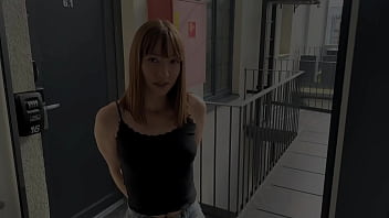 Preview 1 of Bus Tease Sex - your single neighbor asked for salt and you ended up cumming on her face