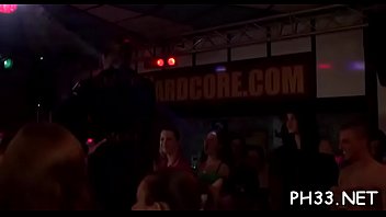 Preview 1 of Sabrina Exotics - Chaps in club trickling anyone&rsquo_s pussy and fucking  any one in same time