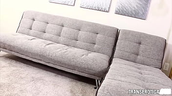 Preview 1 of Fat Porn At Women - Trans Beauty Janelle Fennec Gets Creampied By Slim Boy Kai Bailey!