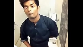 Preview 4 of Karbi Anglong Bf Vediocom - Solo Twink Wanking In Toilet