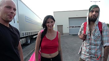 Preview 2 of Bengla Desh Xxxhd - Dirty Whore Left Her Partner to Get a New Cock in the Pick-Up Van