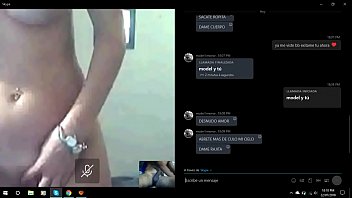 Preview 2 of Gay Try Girl - Nena Rica y hermosa por Skype le encanta mi verga