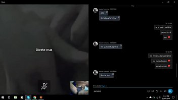 Preview 3 of Gay Try Girl - Nena Rica y hermosa por Skype le encanta mi verga