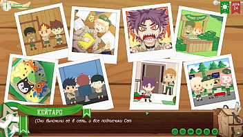 Preview 3 of Urdu Massage Desi - Game: Friends Camp,  Path 2,  Episode 54 - Finishing Up Work (Russian voiceover)