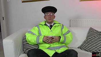 Preview 2 of Mother Fausker - Facialized UK milf fucked by police officer