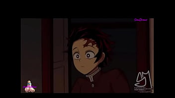 Preview 1 of Khab Jamiaa - TANJIRO FODE O CUZINHO DA NEZUKO