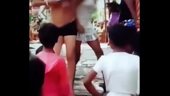 Preview 3 of Black Double Partner Sex - Indian girl naked dance on stage
