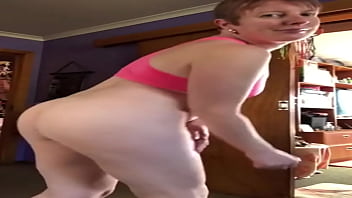 Preview 1 of Porn With A Friends Husband - Peeing while showing my ass