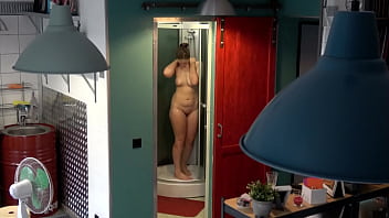 Preview 4 of Taylor Swift Ki Big Black Cock - Czech chunky teen - Hidden cam in the shower