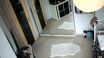 Preview 4 of Petom Room Arabic - Czech cute girl nude selfie - hidden cam