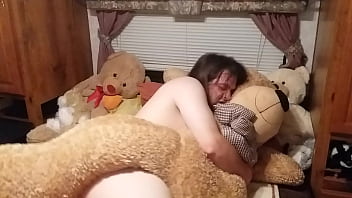 Preview 4 of Horersh Sexy - Fucking my teddy bear