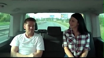 Preview 2 of Caely Real Samear - Amateur m. with large breasts Fucking In A Van